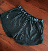 Under Armour Under running Shorts teal size small Photo 0