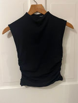 Abercrombie Top Sleeveless Black Photo 0