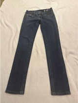 MISS ME Denim Women's JS5151SR SKINNY Low Rise Skinny Blue Jeans Size 26 Photo 0