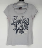 Harley Davidson Womens Graphic T-Shirt Gray Harley Pride Barnett El Paso Large Photo 0