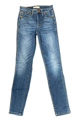 Madewell‎ 10" High Rise Skinny Jeans Size 24 Womens Denim Blue Stretch 24X28 Photo 0