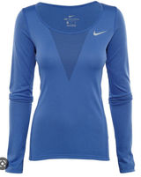 Womens Nike zonal cooling top crew neck long sleeve large Photo 0