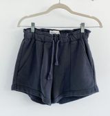 Abercrombie Cloud High Rise Paperbag Gray Shorts Photo 0