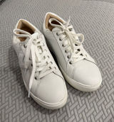 Vionic Womens Kearny Lace Up Casual & Fashion White Leather Sneakers Size 7.5 Photo 0
