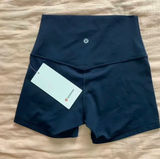 Lululemon Align High Rise Yoga Shorts Black NWT Photo 0