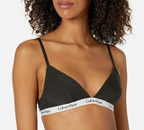 Calvin Klein Women's Black Unlined Triangle‎ Carousel Bra/ Bralette Size Small Photo 0