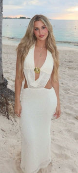 White long dress Photo 0