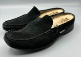 Mephisto Cool Air Black Suede Slip-On Mules‎ Loafers Womens 6.5 Photo 0
