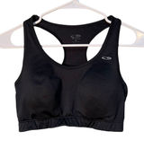 C9 Champion Women’s Size Small Sports Bra Black Scoop Neck Racerback Cut Out $16 Photo 0