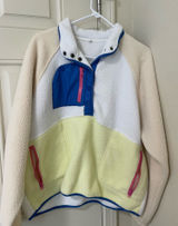 Colorful fleece White Size L Photo 0