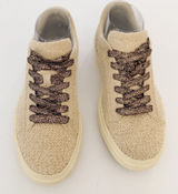 Rothy's RSO2 Sneakers in Honeybun Bouclé ‎ Women's 7.5 Low Top Shoes Metallic Photo 0
