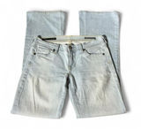 Y2K Citizens of Humanity Ingrid 002 Low Waist Flare Jeans Light Wash Stretch 27 Photo 0