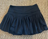 Elegant Black Skater Skirt Photo 0