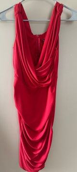Venus Red Curtain Style Sleeveless Sexy Cocktail Dress Photo 0