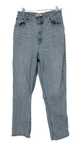 Abercrombie Curve Love 90s Straight Ultra High Rise Jeans Blue Size 29 8R‎ Photo 0