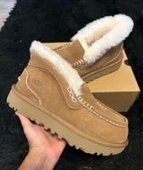 UGG Ansley Parc chestnut winter wool slippers loafers shoes women’s 8 new Photo 0
