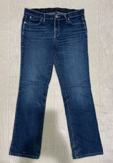 Wrangler Q-Baby 32x30 Ultimate Riding Jeans‎ Dark Wash Bootcut Star Detail 9/10 Photo 0