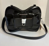 Dr. Martens NWT Vegan Bow Bag Black Goth Punk Y2K Backpack Crossbody Grunge Photo 0