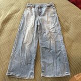 American Eagle Super High-Rise Baggy Wide-Leg Jeans Photo 0