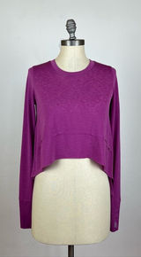 Free People Movement Tempo Long-Sleeve Tee in Purple Photo 0