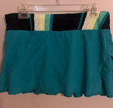 lululemon athletica Teal Athletic Skirt with Striped Waistband Photo 0