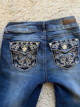 Wild Flower Flared Jeans Photo 0