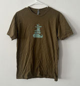 Next Level Apparel Diablo Rock Touchstone Climbing Brown T-Shirt Size M Photo 0