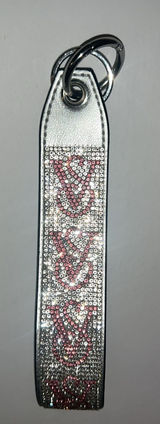 Victoria's Secret silver and pink keychain Photo 0