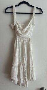 Isabelle’s Cabinet White Mini Dress Photo 0
