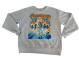 Goosebumps Attack of the Jack-O-Lanterns Sweatshirt Womens Small Blue Halloween‎ Photo 0