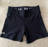 Under Armour Spandex Shorts Black Photo 0