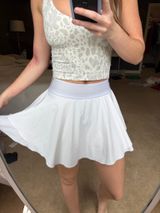 Lululemon Court Rival High-Rise Skirt White Photo 0