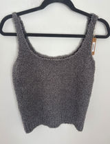 Skims Cozy Collection Knit Tank Top Smoke Grey AP-TNK-0140 L/XL NWT Photo 0
