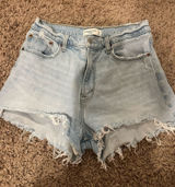 Abercrombie Denim Shorts High-Rise Photo 0