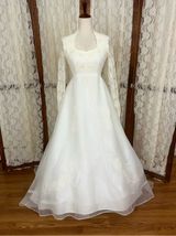 Beautiful Vintage 1970s/80s JcPenney Wedding Gown Photo 0