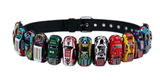 Unisex 3D Racing Car Belt Y2K Punk Streetwear Black 41" New Photo 0