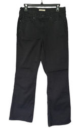 Levis Classic Bootcut Jeans Womens 10S Black W30 L30 Mid Rise 39252-0017 Photo 0