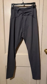 Time and Tru Maternity Full Panel Leggings‎ Gray Size Small (4–6) Photo 0