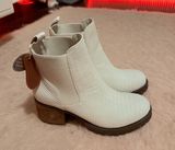 Faux Snakeskin Booties Photo 0