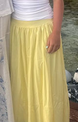 Maxi yellow skirt Photo 0