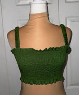 NWOT Reformation Mini Tank‎ Top Green Size 2 Photo 0