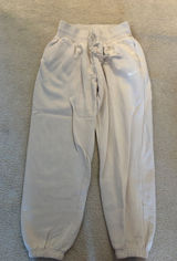 Nike Cream Beige Swoosh Joggers Photo 0