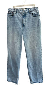 Abercrombie 90s Straight Jeans Ultra High Rise‎ Light Wash Denim Size 31/12 Photo 0