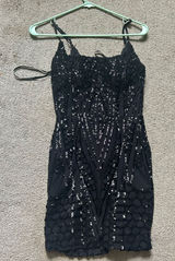 Windsor Black Sparkly Dress Photo 0