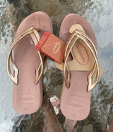 Havaianas Brand New Havianas Women's Size EU 37 US 5.5 Cappuccino Brown Flip Flops Sandals Photo 0