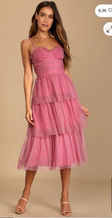 Lulus Midi Dress Photo 0