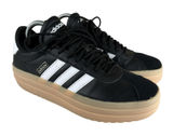 Adidas VL Court Bold Platform Sneakers Women Size 10 Black White Gum IH3081 Photo 0