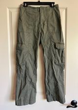 Abercrombie size 27/4 S Olive Cargo Pants Photo 0