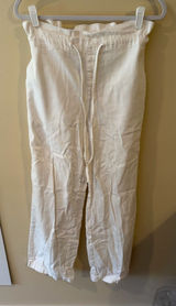Universal Threads Cream Women's paper bag jeans Photo 0