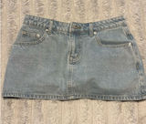 Edikted Mini Denim Skirt  Photo 0